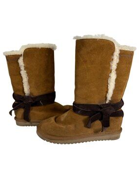 Koolaburra by UGG Rozalia Tall Chestnut Boots Women's 8, EU 39